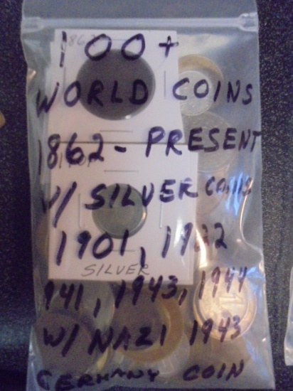 100+ Foreign Coins