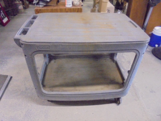 Toter Composite 2 Tier Rolling Shop Cart