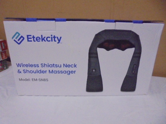 Etekcity Wireless Shiatsu Neck & Shoulder Massager
