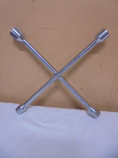 4-Way Metric Lug Wrench