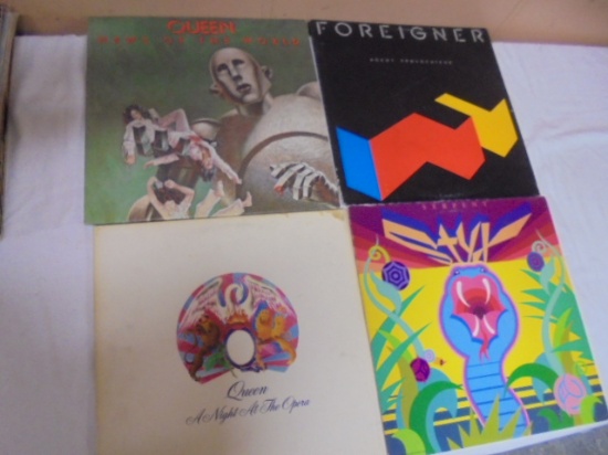 Group of 16 LP Rock Albums