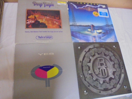 Group of 16 LP Rock Albums
