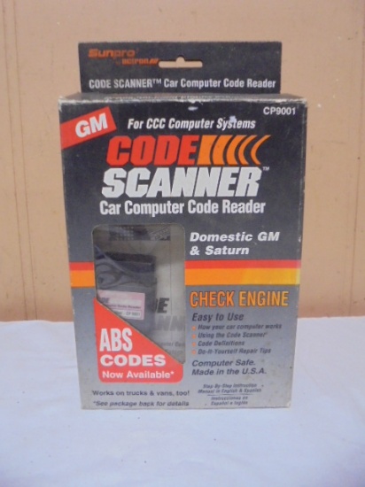 GM Code Scanner For Domestic GM & Saturn