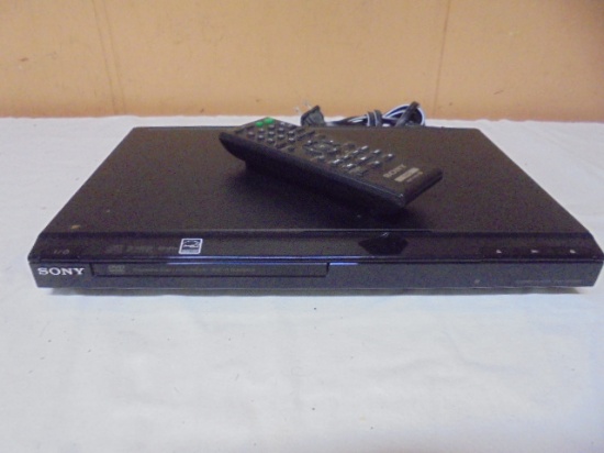 Sony DVD Player w/ Remote