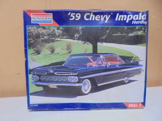 Monogram 1:25 Scale '59 Chevy Impala Hardtop Model Kit