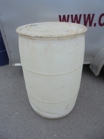 55 Gallon Plastic Rain Barrel