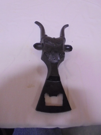 Cast Iron Steer Head Bottle Opener