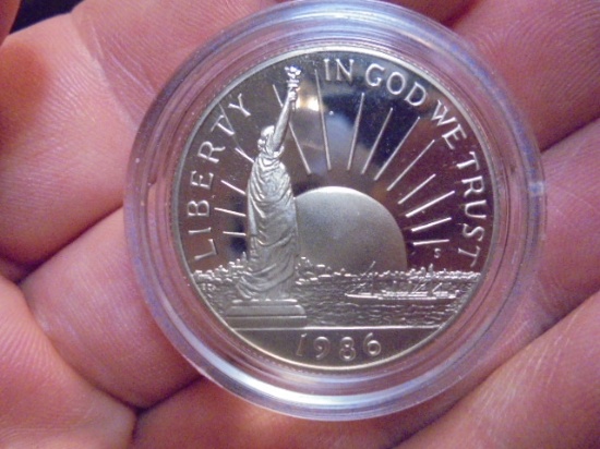1986 Silver Liberty Half Dollar