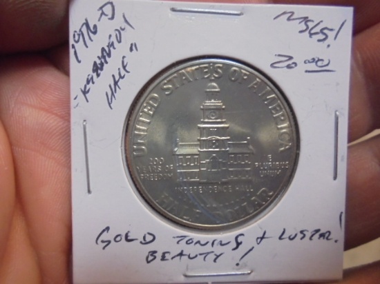 1976 D Mint Bicentennial Half Dollar