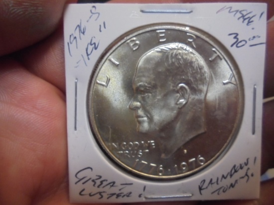 1976 S Mint Bicentennial Eisenhower Dollar