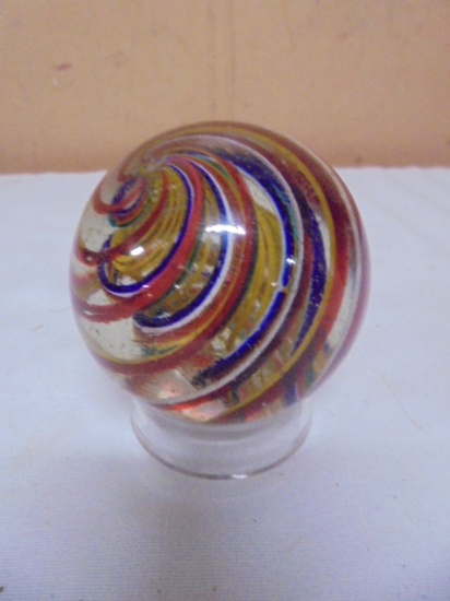 Large Art Glass Marble