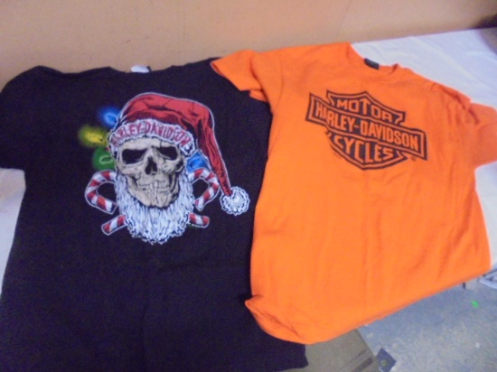 2 Harley Davidson T-Shirts