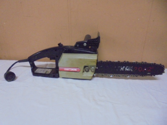 Craftsman 12in Electric Chainsaw