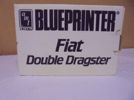 AMT Ertl Blue Printer Fiat Double Dragster Model Kit