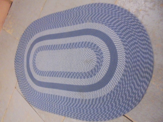 Large Oval Braided Rug