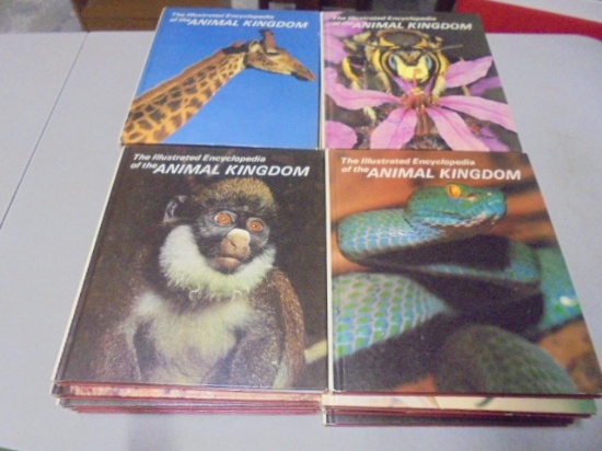 20 Volume Set of the Animal Kingdom Illustrated Encyclopedia