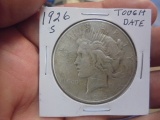 1926 S Mint Silver Peace Dollar