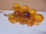 Bunch of Vintage Lucite Grapes