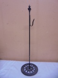 Cast Iron Base Wreath Stand