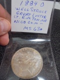 1884 O Mint Morgan Silver Dollar