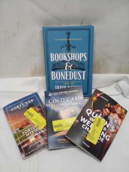 Qty 4 Adult Novels