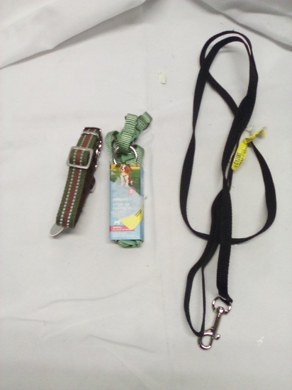 Small Step In Harness/ Small Reflective Collar/ Nylon Leash