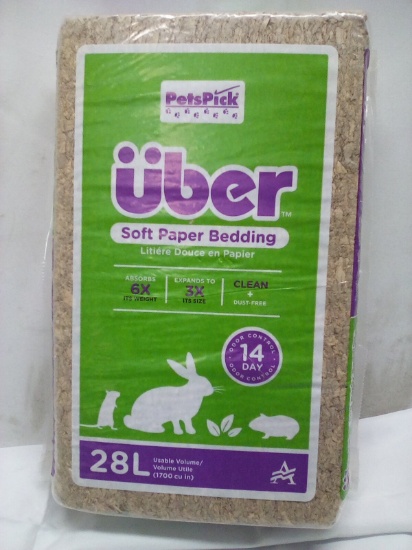PetsPick 28L Useable Volume Uber Soft Paper Bedding