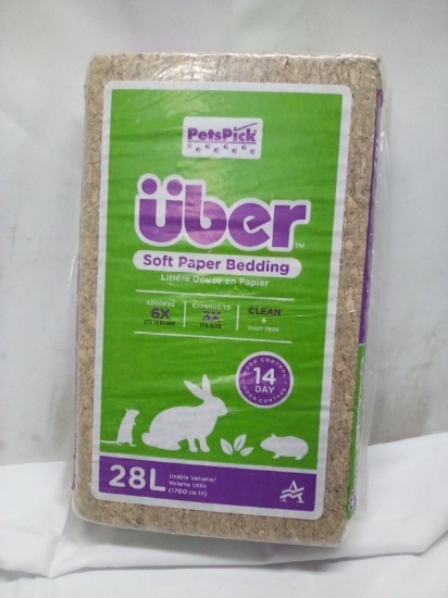 PetsPick 28L Useable Volume Uber Soft Paper Bedding