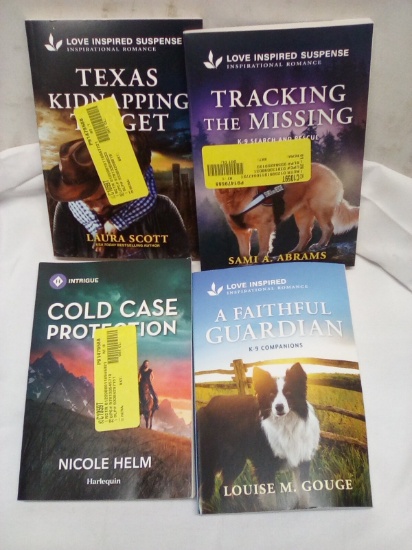 Qty 4 Adult Novels