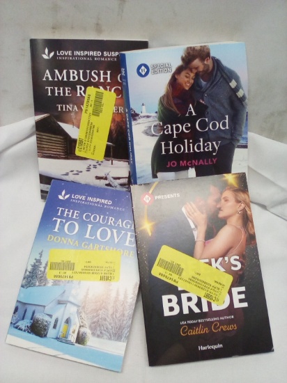 Qty 4 Adult Novels