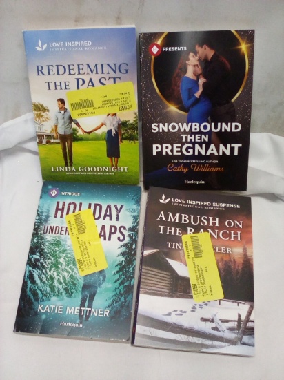 Qty 4 Adult Novels