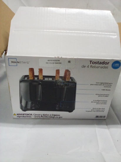 4 Slice Toaster