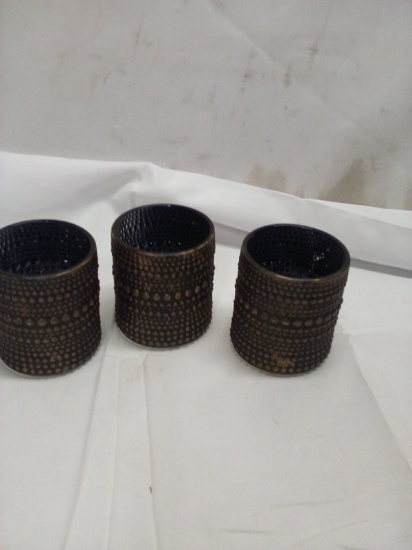 3 Tealight holders