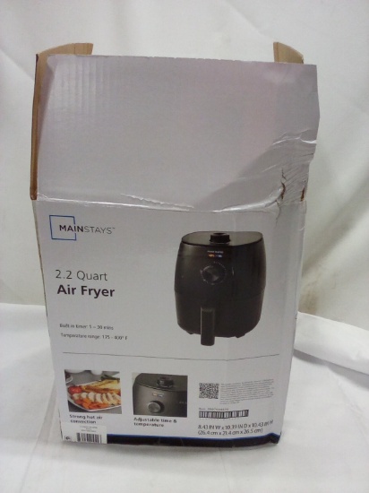 Mainstays 2.2Qt Air Fryer