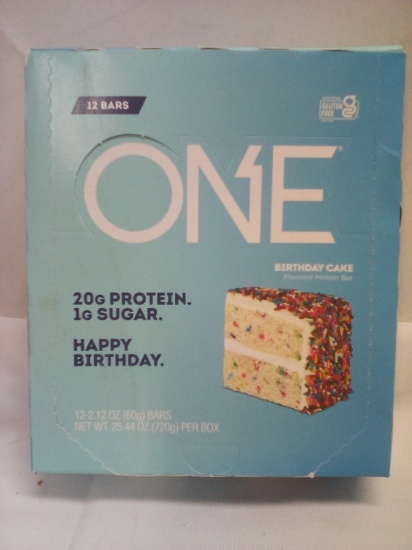 Full Case of 12 ONE Birthday Cake Protein Bars