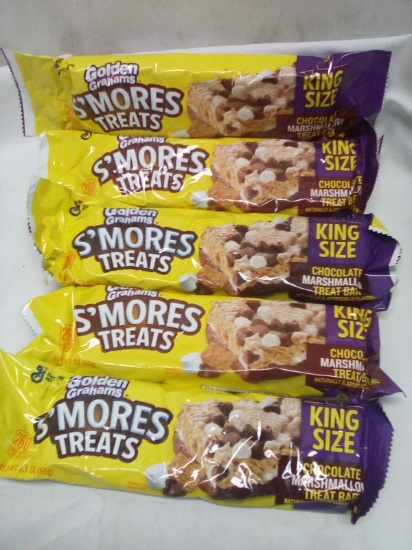 Qty 5 Golden Grahams S’mores Treats King Size