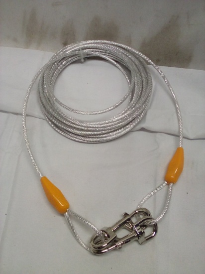 Double Clip-end Heavy Duty X-Large Dog Tie Out