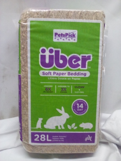 PetsPick 28L Useable Volume Uber Soft Paper Bedding