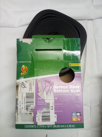 DUCK Brand 18’L Garage Door Bottom Seal