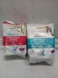 Disposable Dog Diaper size Med 18-25lbs/Disposable Wrap Med 18-25lbs