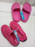 2 Pairs of Girls Size 11/12 Summer Shoes