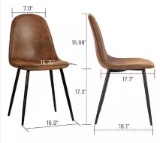 Pair of Charlton Dining Chairs/Chaise 2748 Qty. 2 per deal