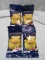 Lot of 4 Planters 1oz Spicy Cajun Pistachio Kernels Snack Bags