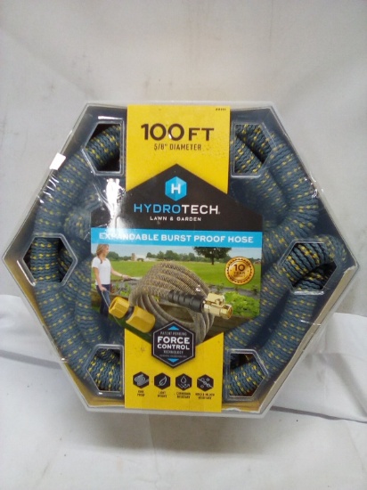 HydoTech Expandable Burst Proof Hose 100ft 5/8” diameter
