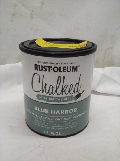 Rustoleum Ultra Matte Paint Chalked- Color Blue Harbor 30oz