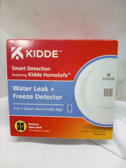 Kiddie Smart Detection Kiddie Home Safe Water Leak + Freeze Detector
