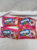 Qty 4 Nerds Gummy Clusters Rainbow 3oz