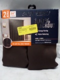 Sun Zero 100% Blackout 2pack 84” x 37”