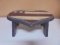 Small Painted Solid Wood Stool