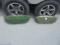 2 Deck Iron Planters w/ Liners